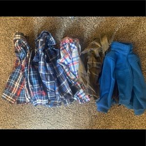 Columbia Fleece & button-up tops